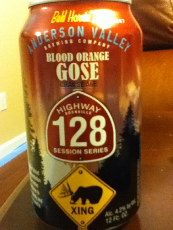 Hwy 128 Blood Orange Gose