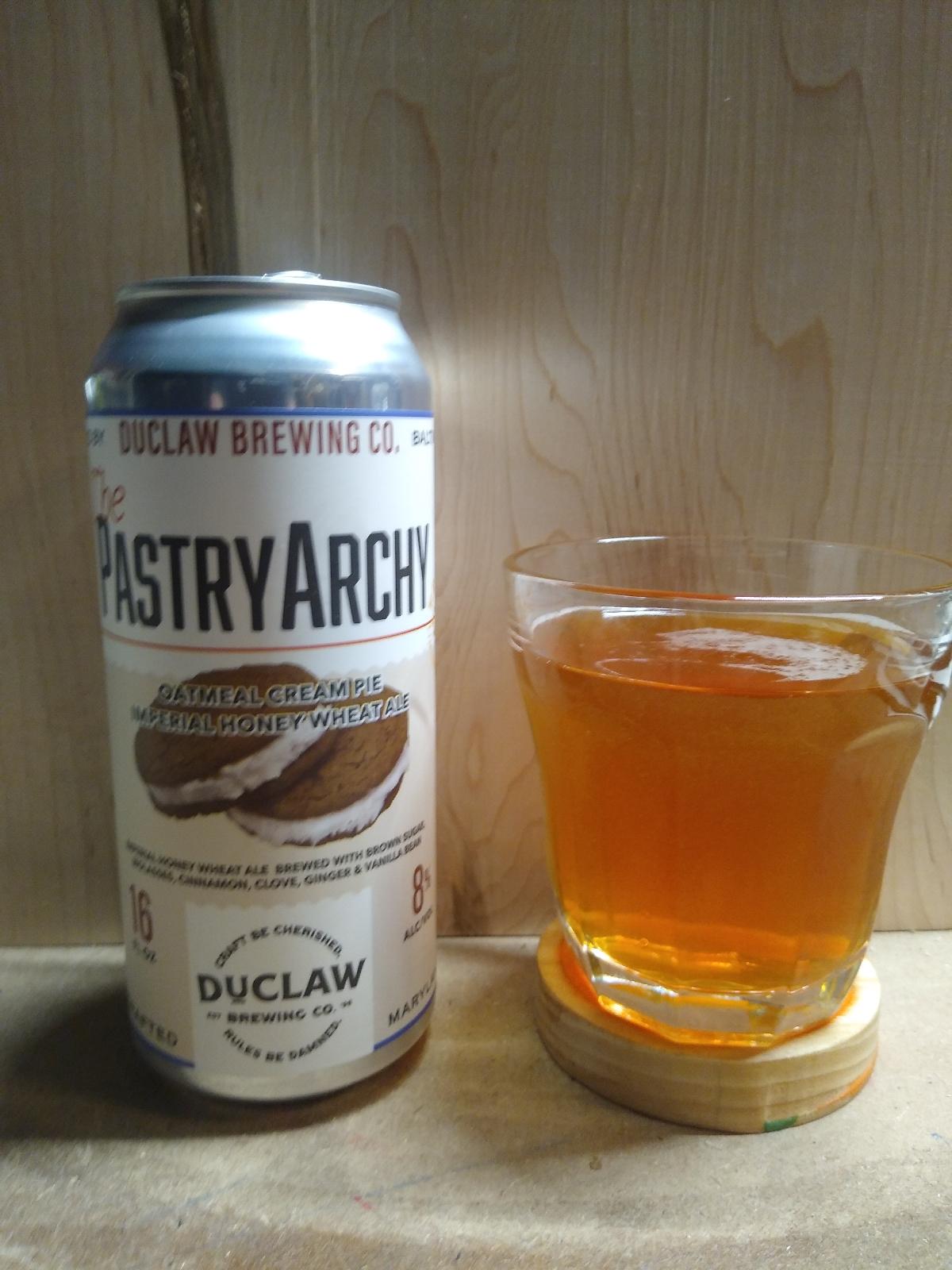 The PastryArchy Oatmeal Cream Pie Imperial Honey Wheat Ale