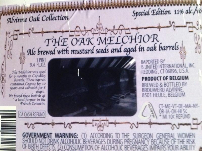 Melchior Oak Aged Calvados Barrel