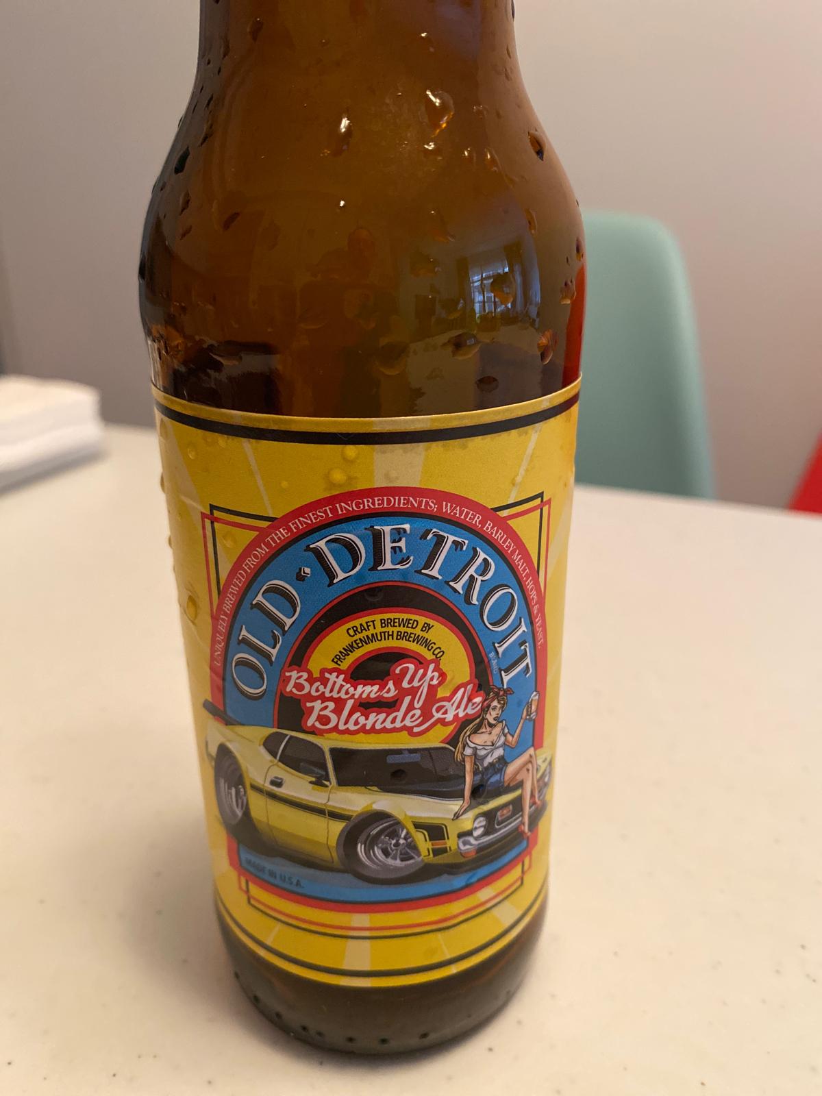 Old Detroit Bottoms Up Blonde Ale