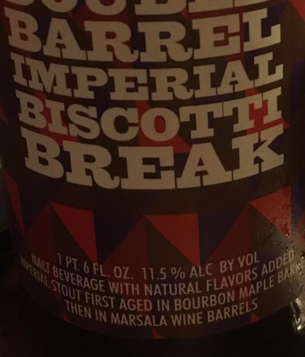 Double Barrel Imperial Biscotti Break