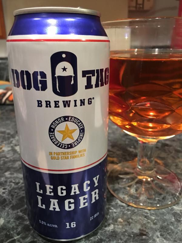 Dog Tag Legacy Lager