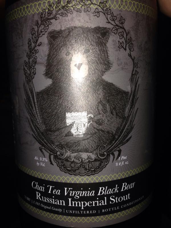 Chai Tea Virginia Black Bear