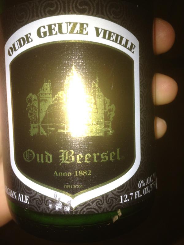 Oud Beersel Oude Gueuze Vieille