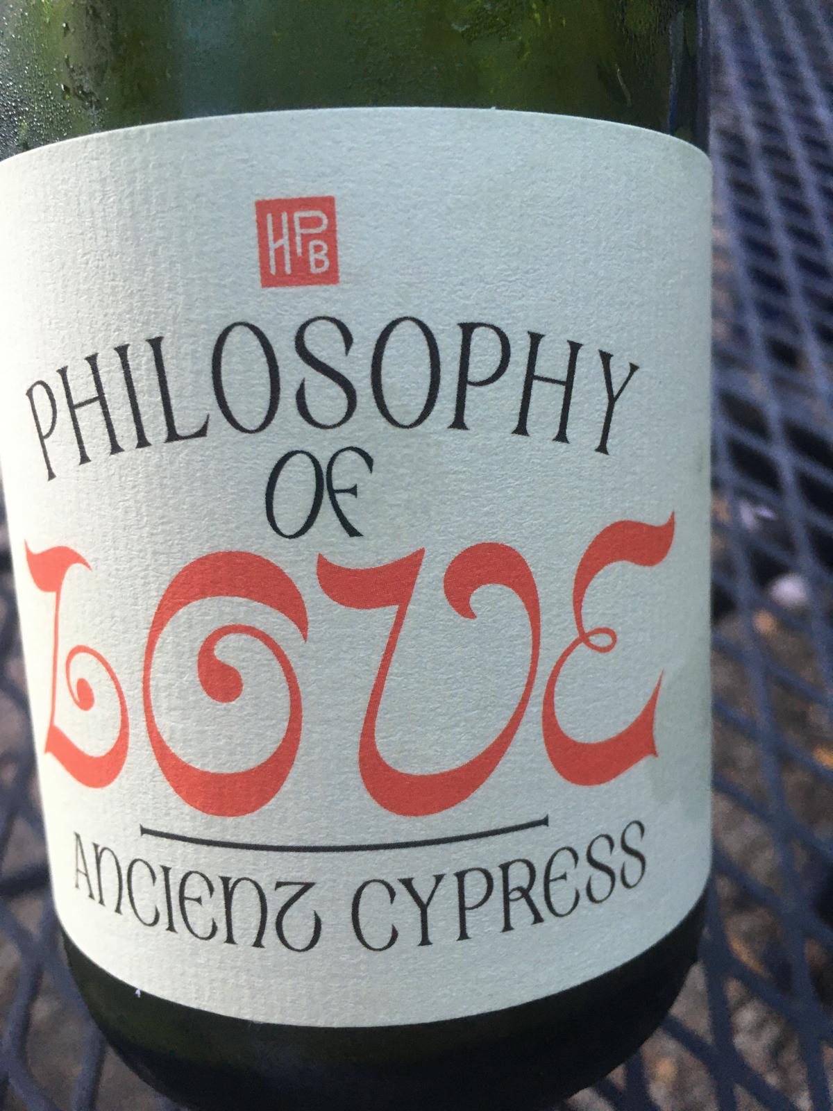 Philosophy Of Love Ancient Cypress (Gin & Wine Barrel Aged)