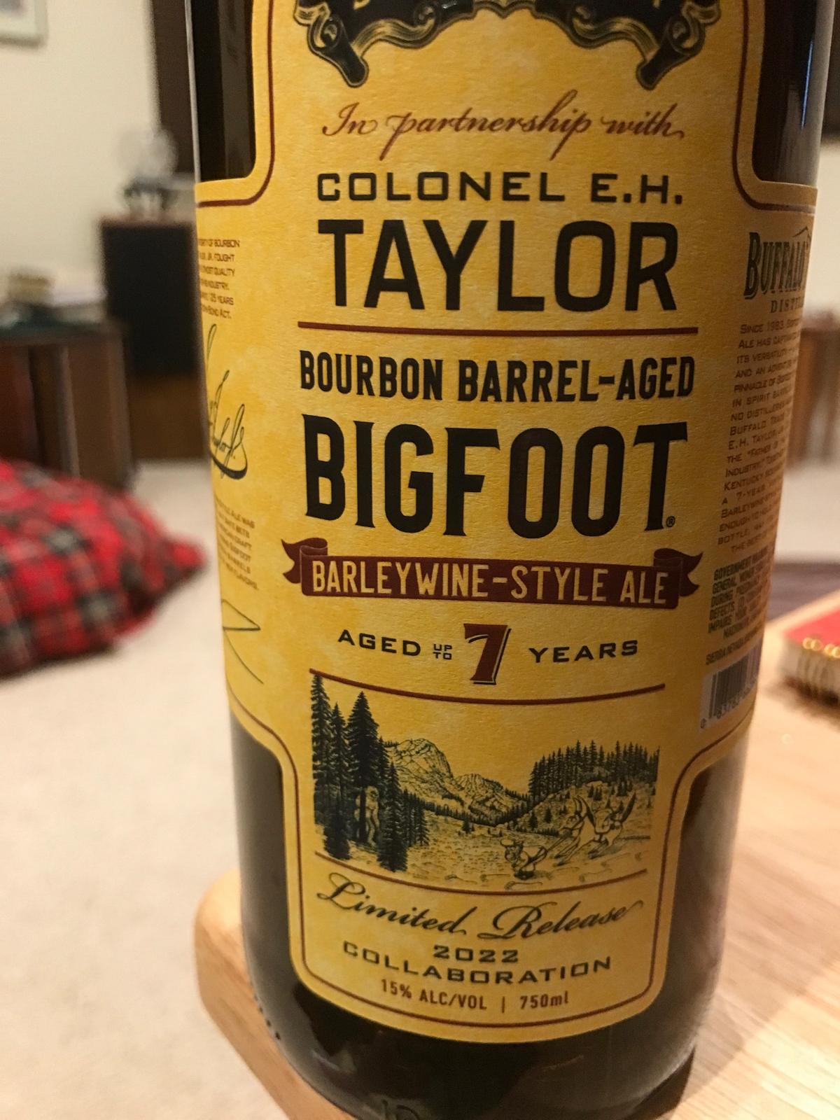 Bigfoot (Colonel E.H. Taylor Bourbon Barrel Aged)