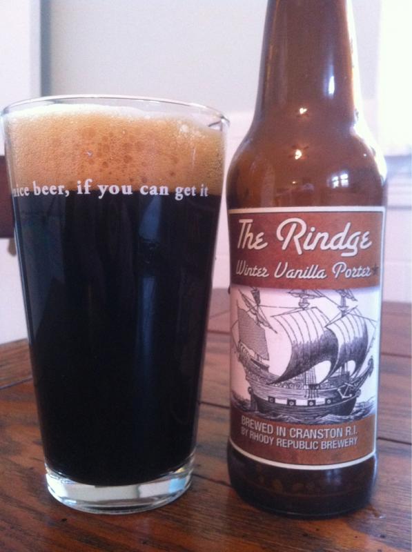 The Rindge Winter Vanilla Porter 