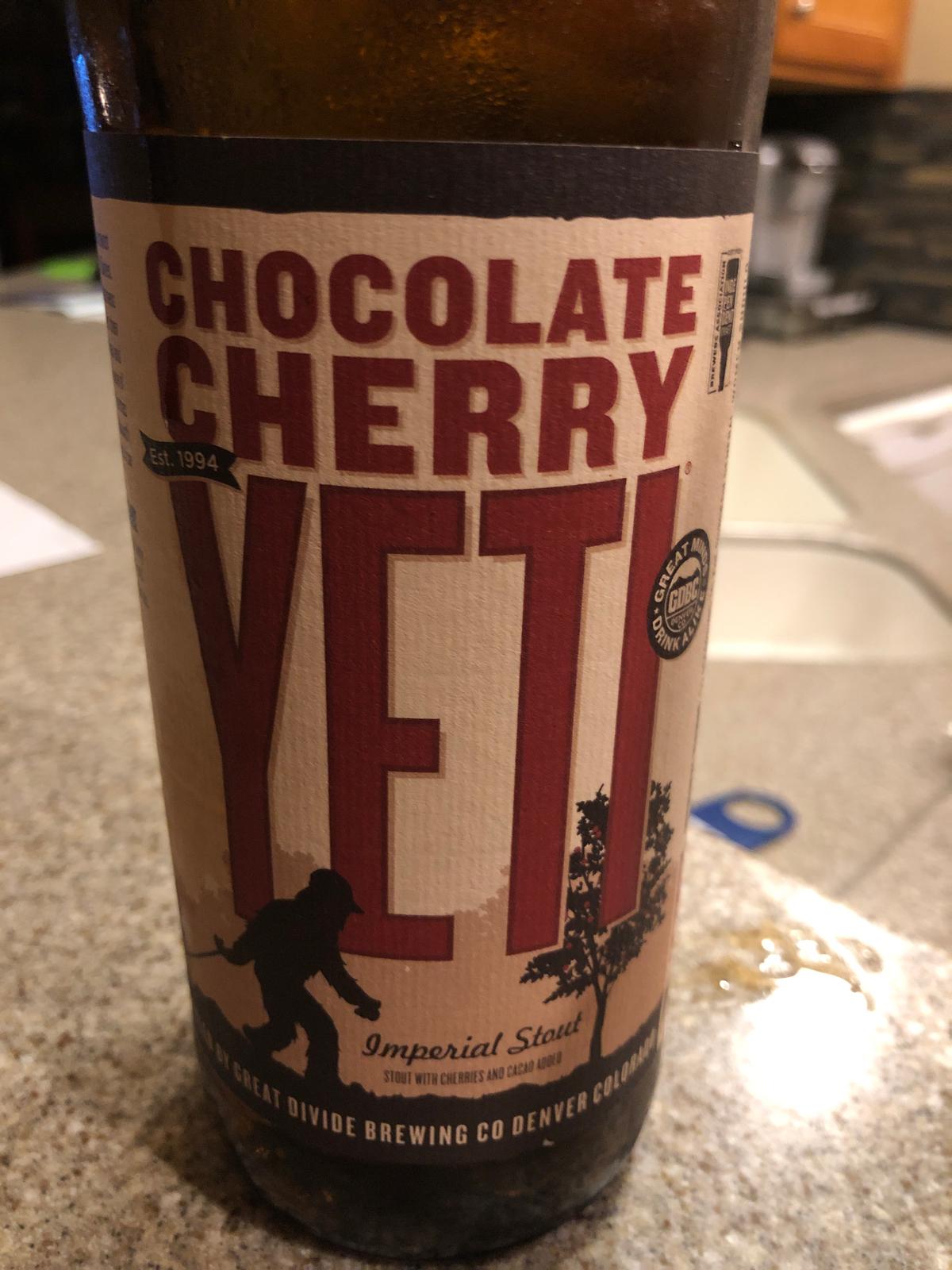 Yeti with Chocolate & Cherry