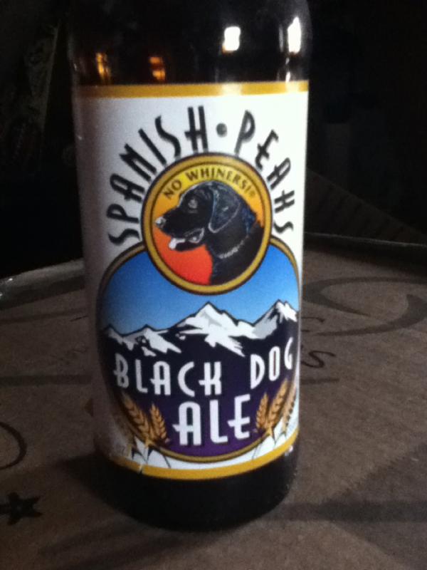 Spanish Peaks Black Dog Ale