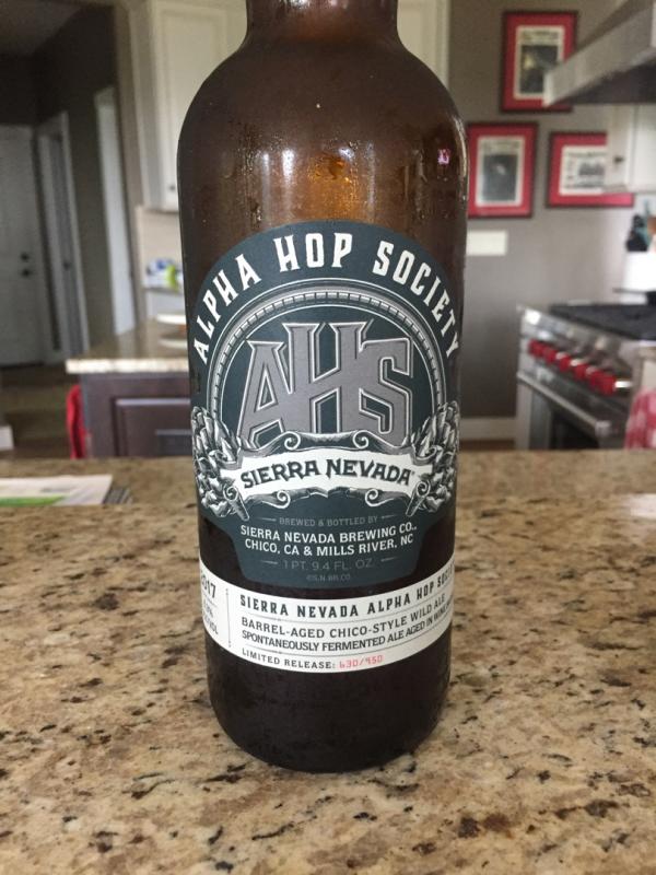 Alpha Hop Society: Chico Style Wild Ale (Barrel Aged)