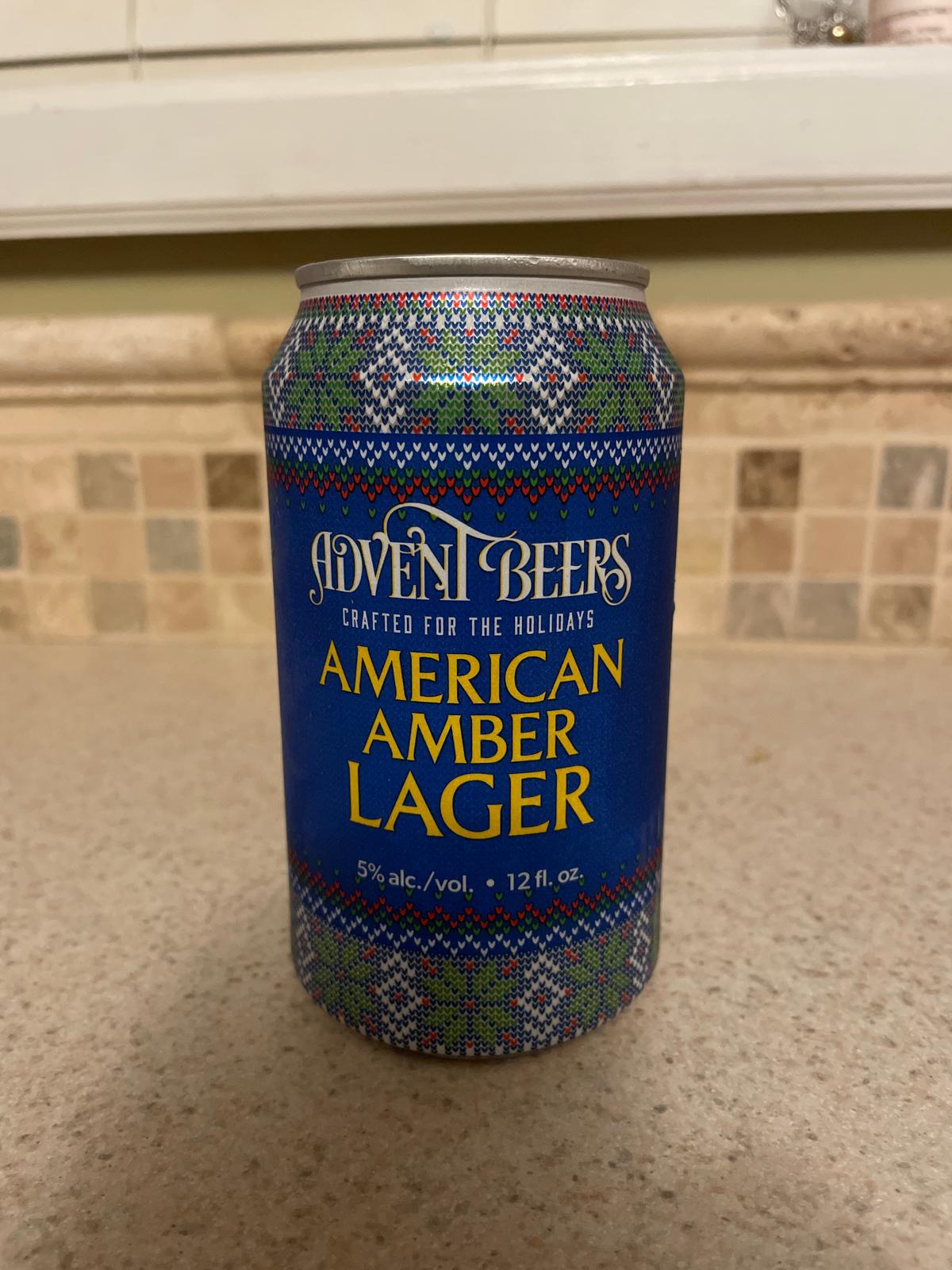 Advent Beers American Amber Lager