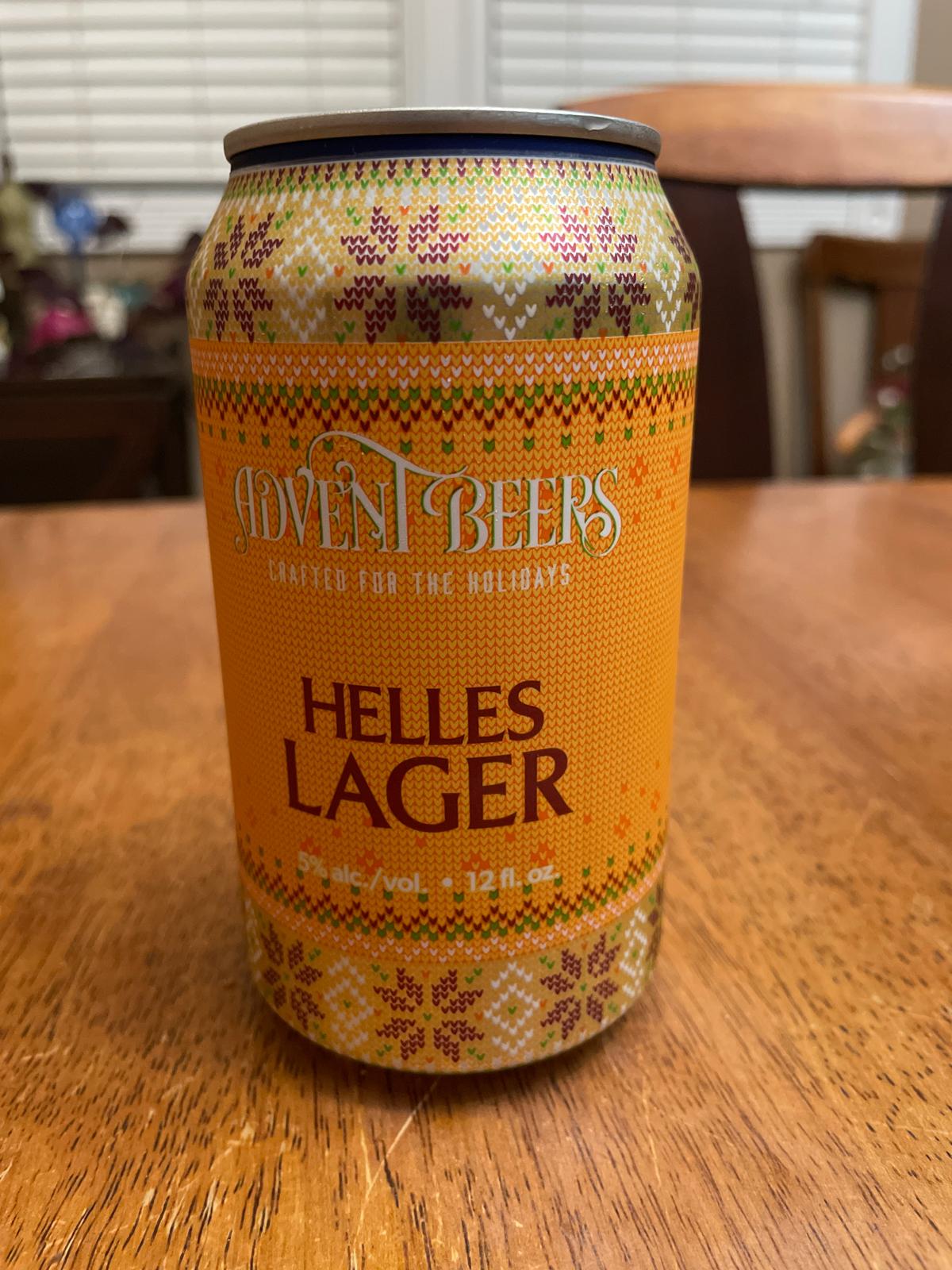 Advent Beers Helles Lager