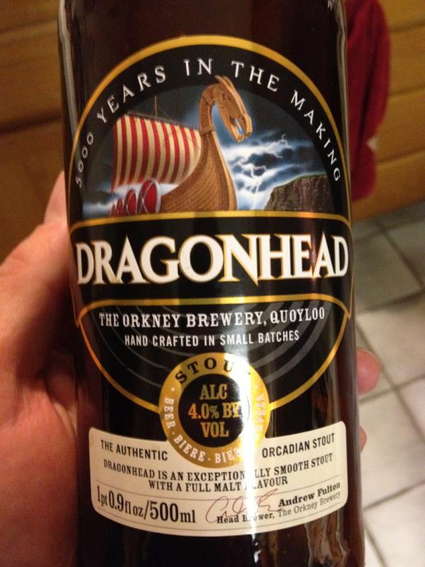 Dragonhead Stout