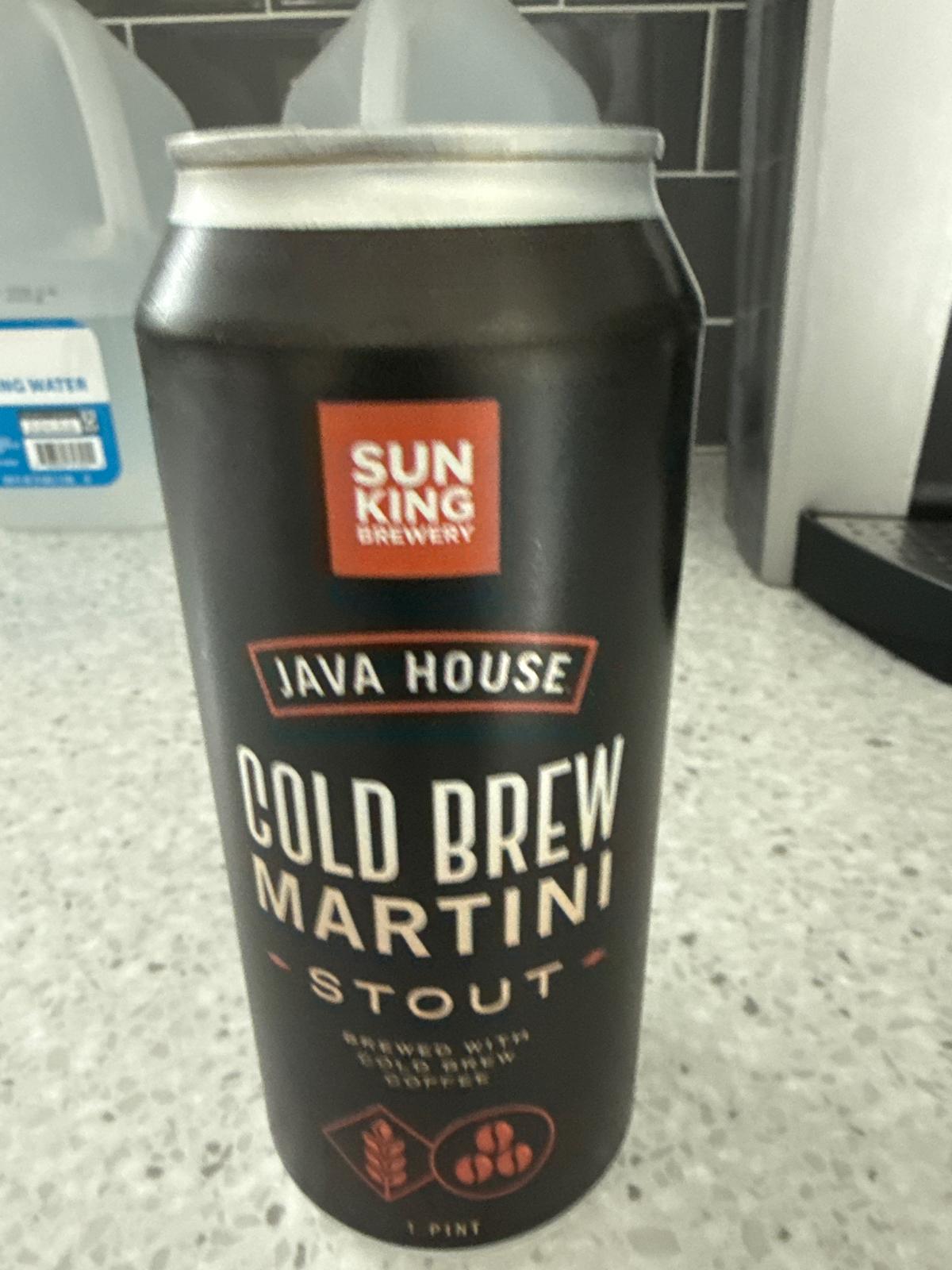 Java House Cold Brew Martini Stout