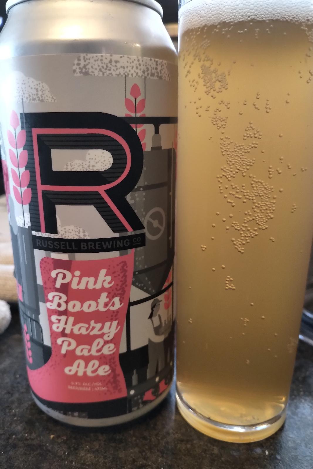 Pink Boots Hazy Pale Ale