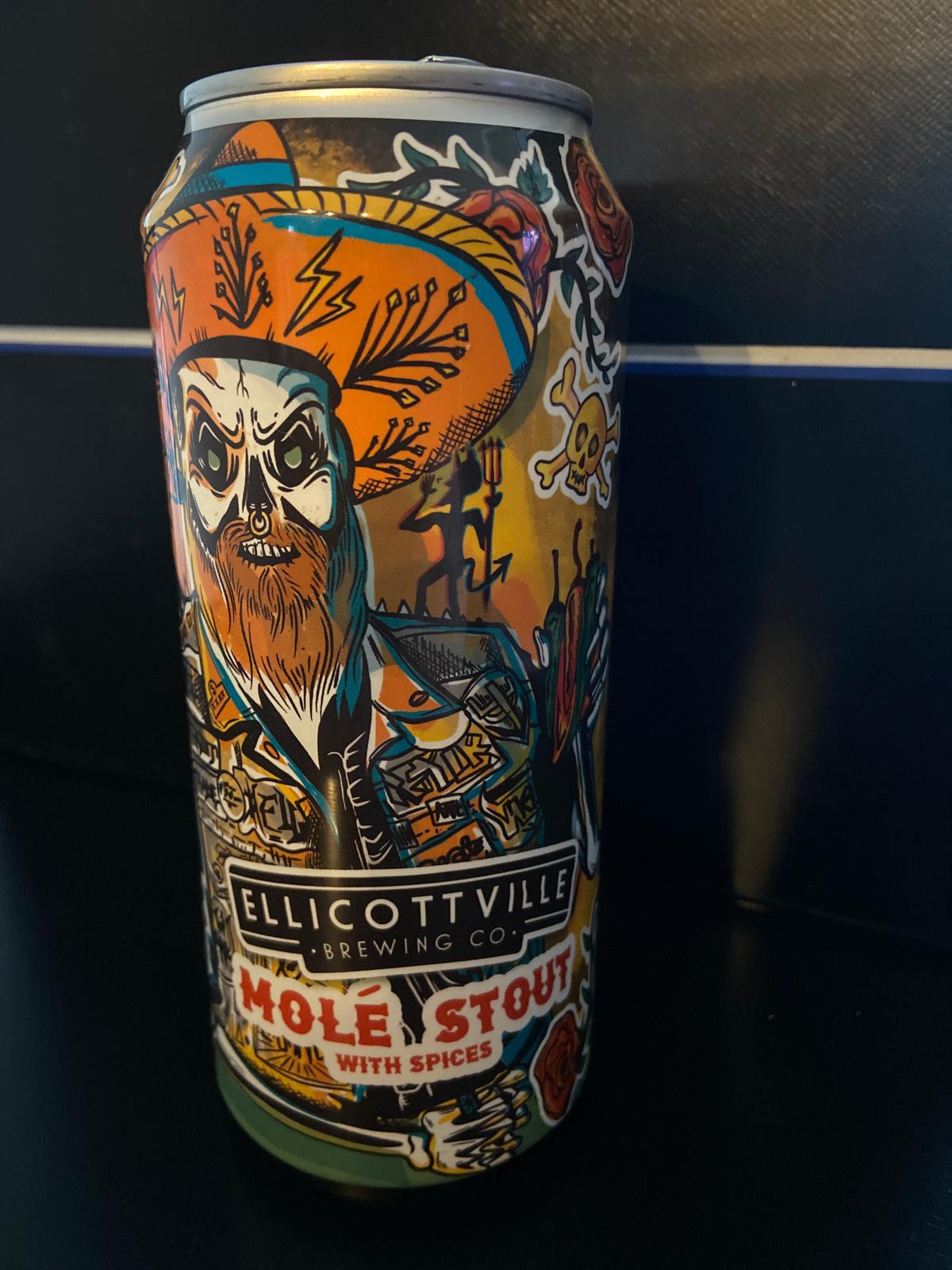 Mole Stout With Spices