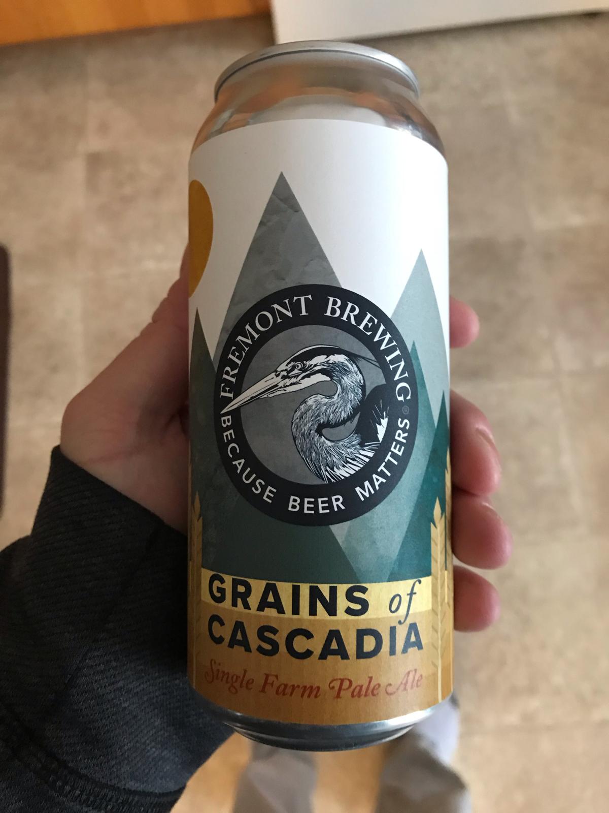 Grains Of Cascadia Single Farm Pale Ale 