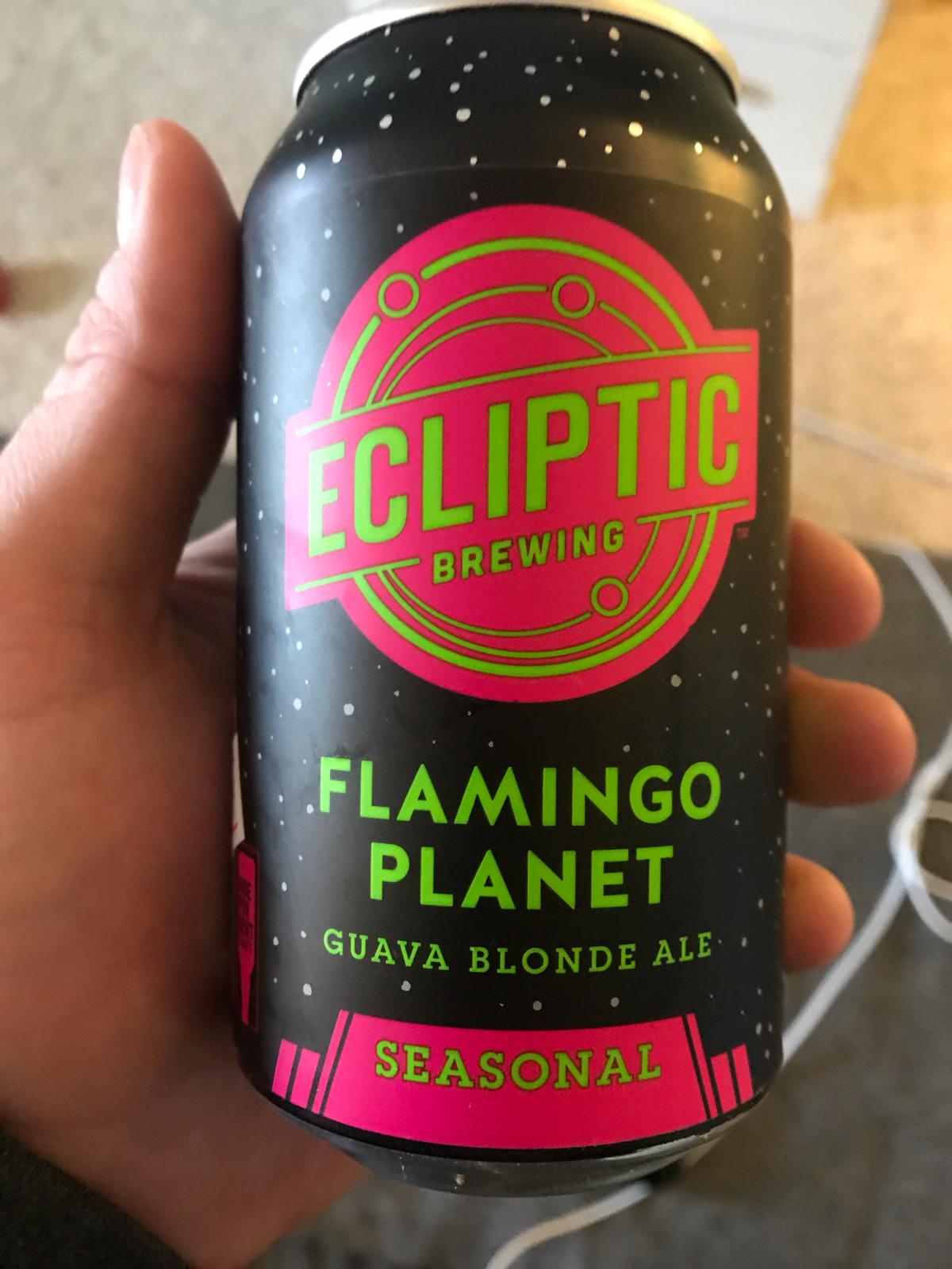 Flamingo Planet Guava Blonde Ale 