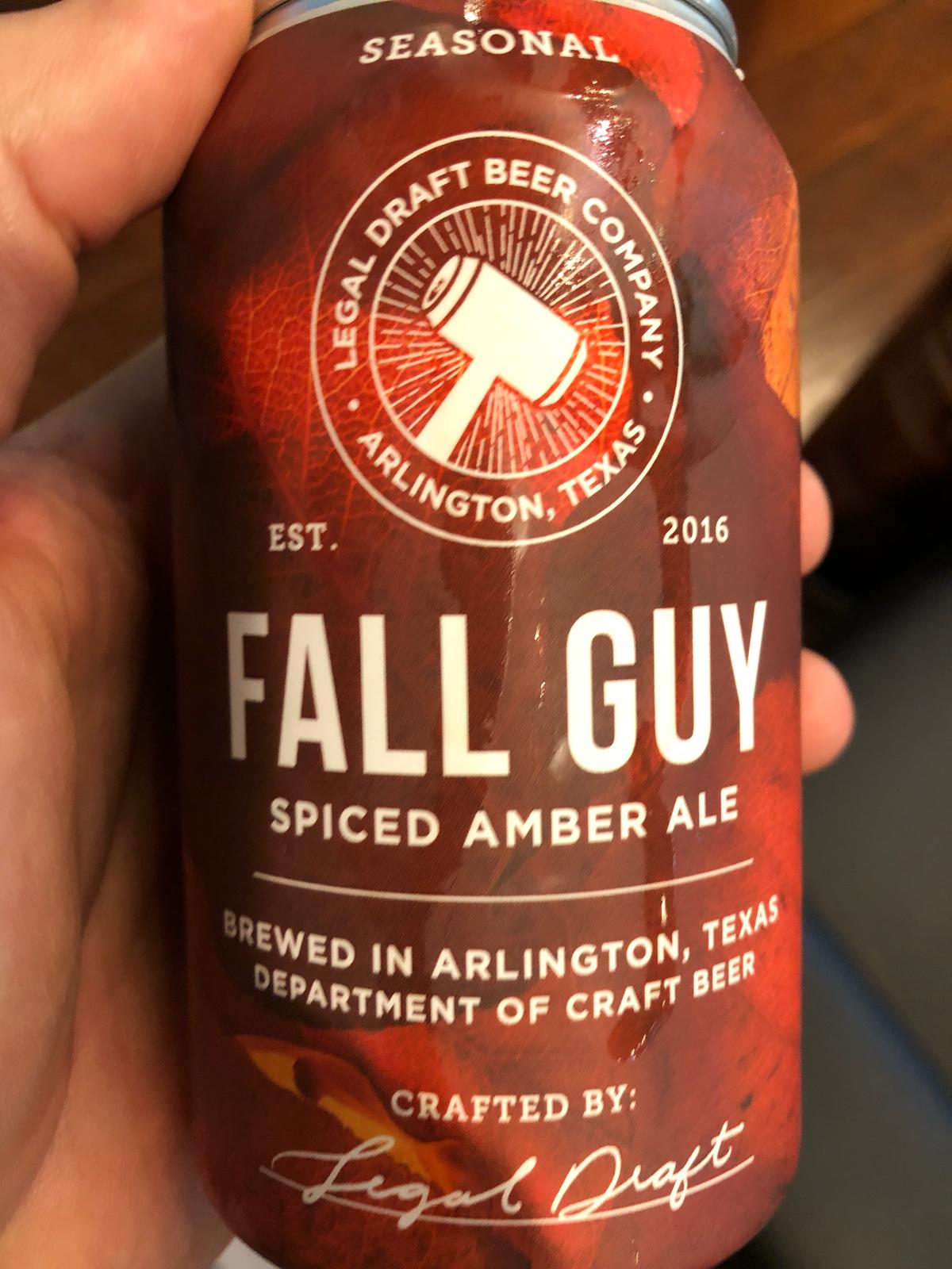 Fall Guy - Spiced Amber Ale