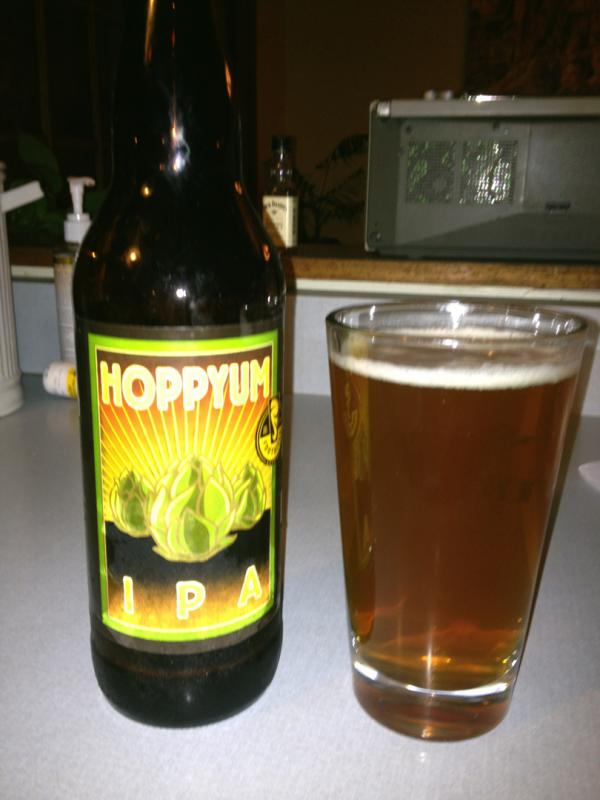 Hoppyum IPA With Tangerines And Local Honey