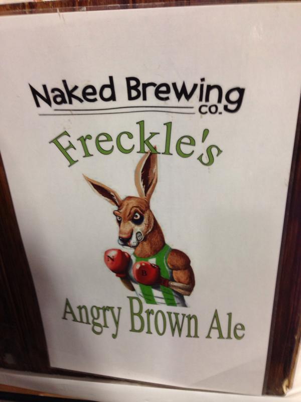 Freckles Angry Brown Ale