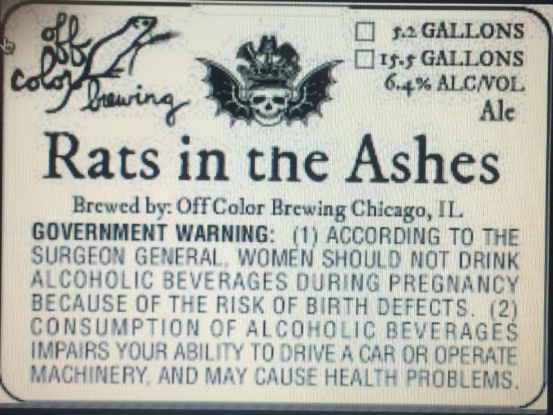 Rats in the Ashes (Collaboration with Three Floyds)
