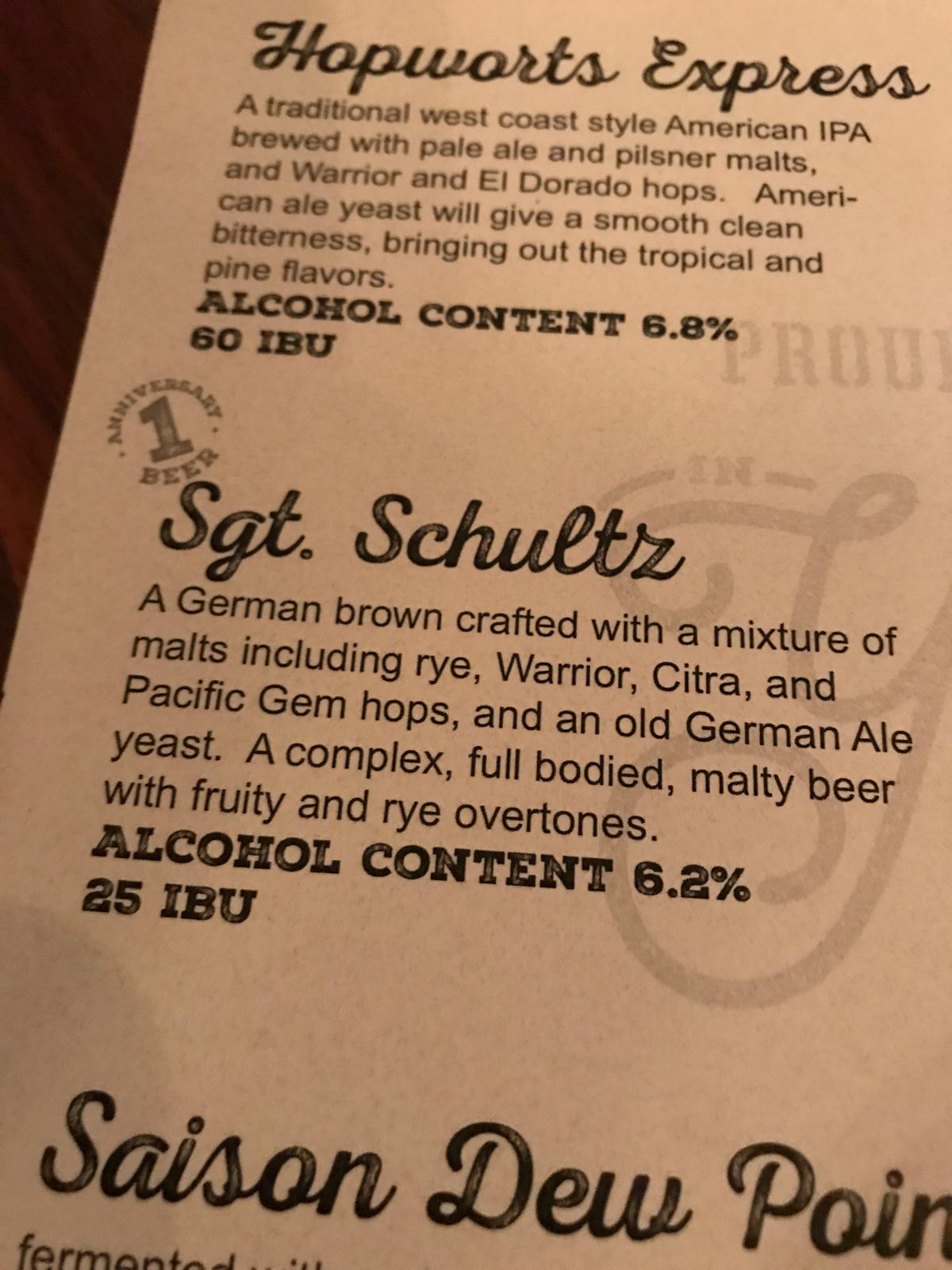 Sgt. Schultz