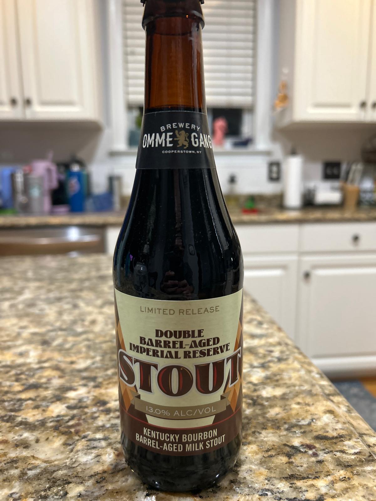 Imperial Reserve Stout (Double Barrel Aged)