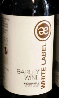 White Label Barley Wine Heaven Hill BA