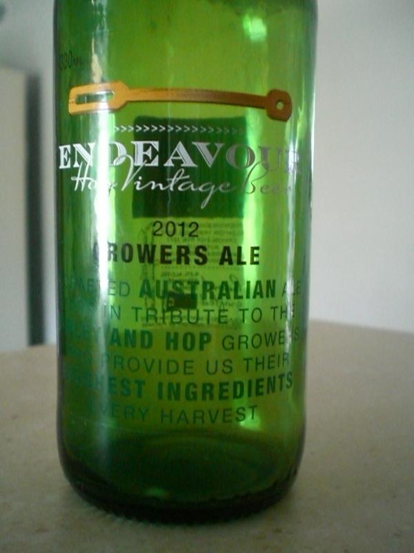 2012 Growers Ale