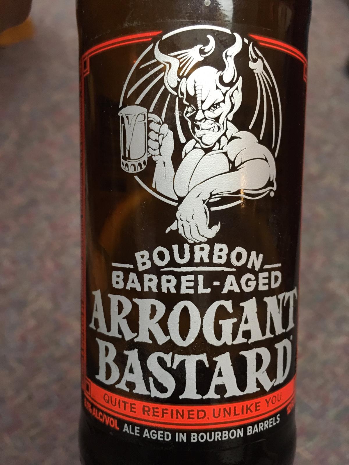 Arrogant Bastard Ale - Bourbon Barrel Aged