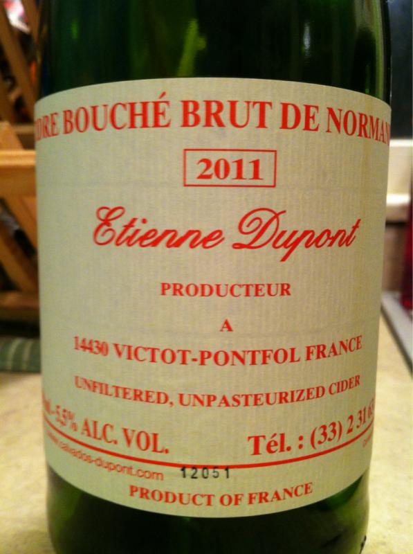 Cidre Bouché Brut De Normandie