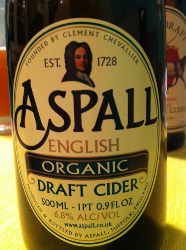 Aspall Organic English Draft Cider