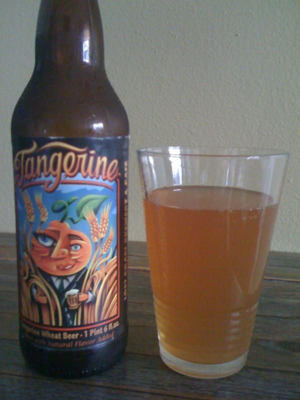 tangerine wheat beer alcohol content