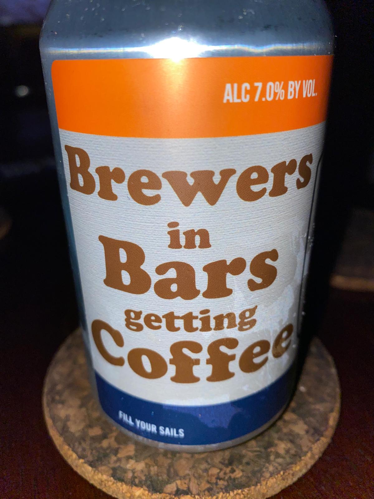 Brewers In Bars Getting Coffee