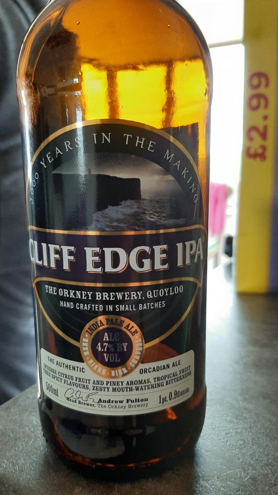 Cliff Edge IPA