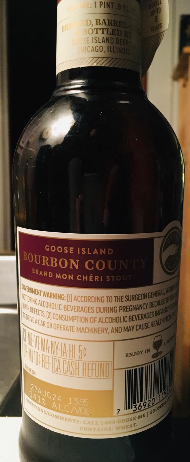 Bourbon County Brand - Mon Cheri (2019)