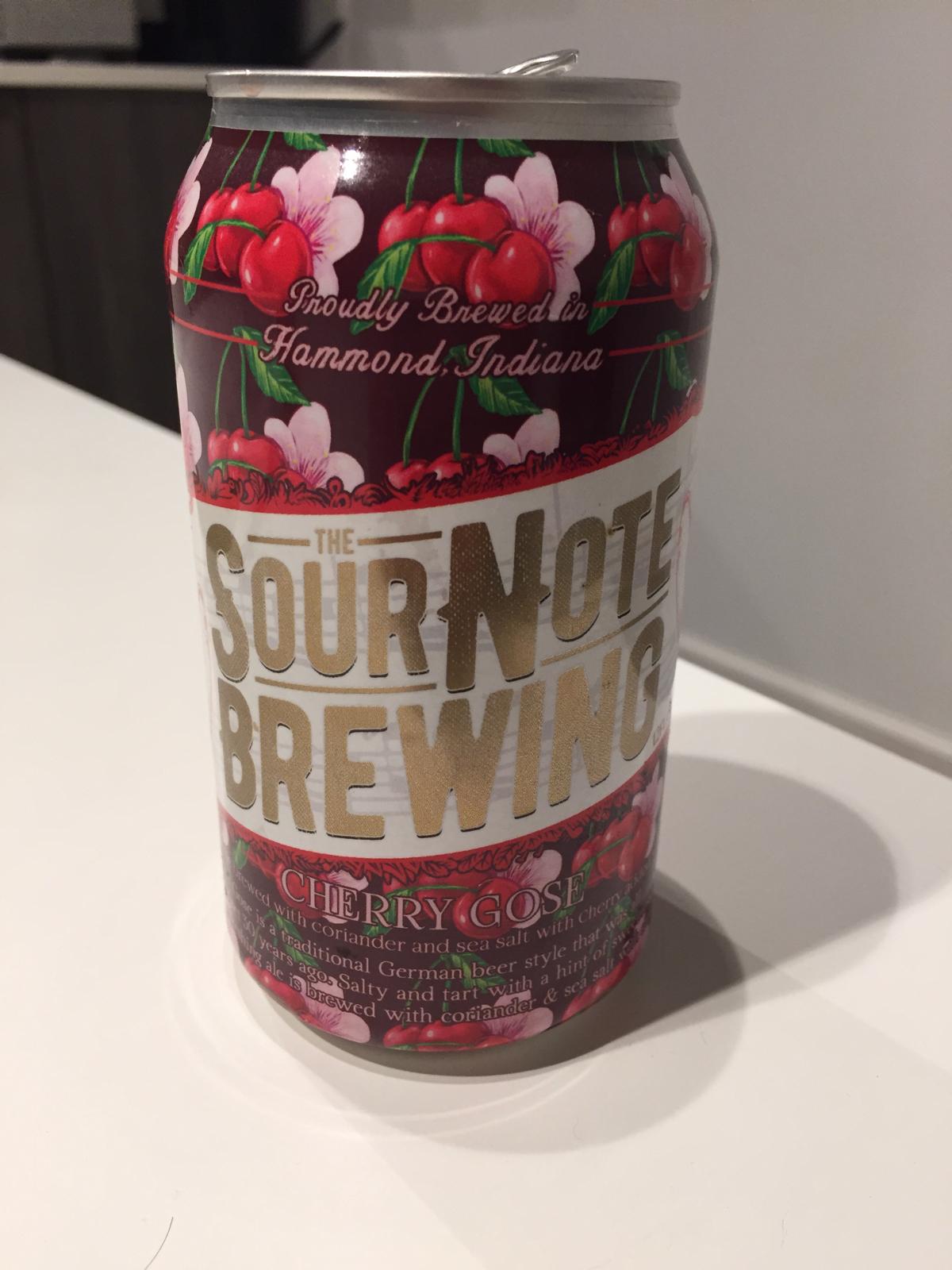 Sour Note: Cherry Gose