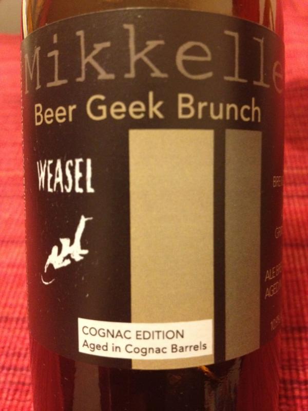 Beer Geek Brunch Weasel (Cognac Edition)