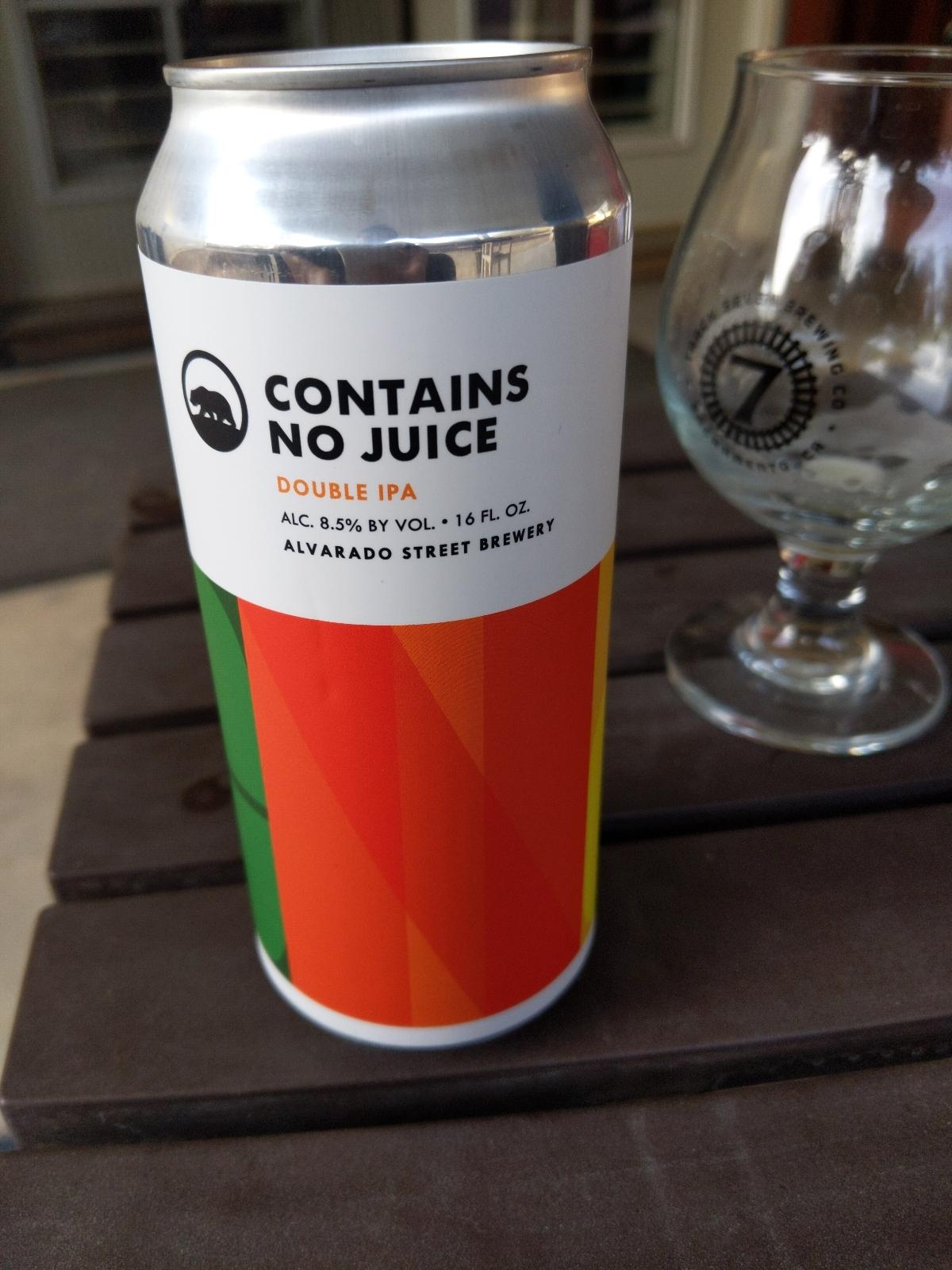 Contains No Juice