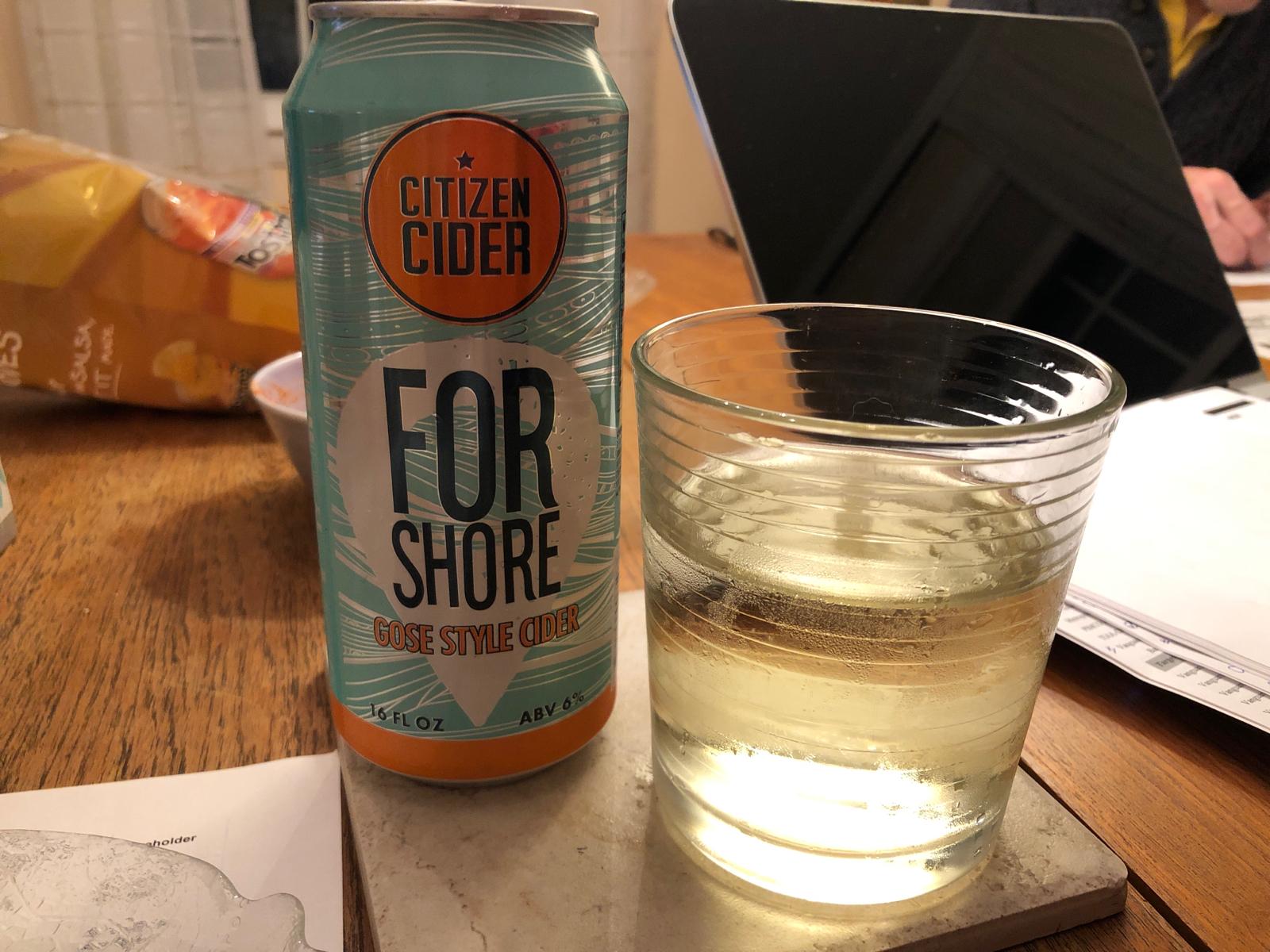 For Shore Gose Style Cider