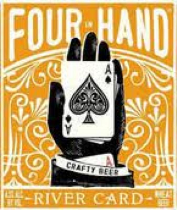 Four In Hand River Card Wheat