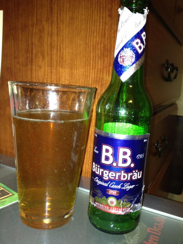 B.B. Bürgerbräu / B.B. Budweiser Bier