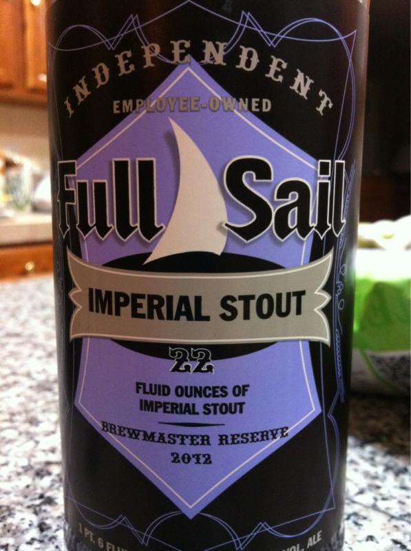 Imperial Stout (Brewmaster Reserve 2012)