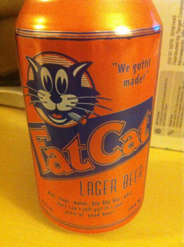 Fat Cat Lager Beer
