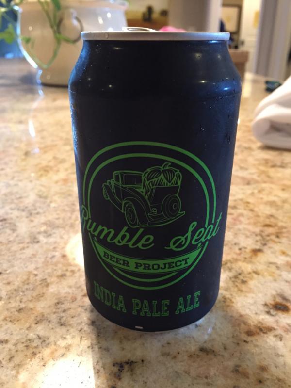 Rumble Seat Beer Project IPA