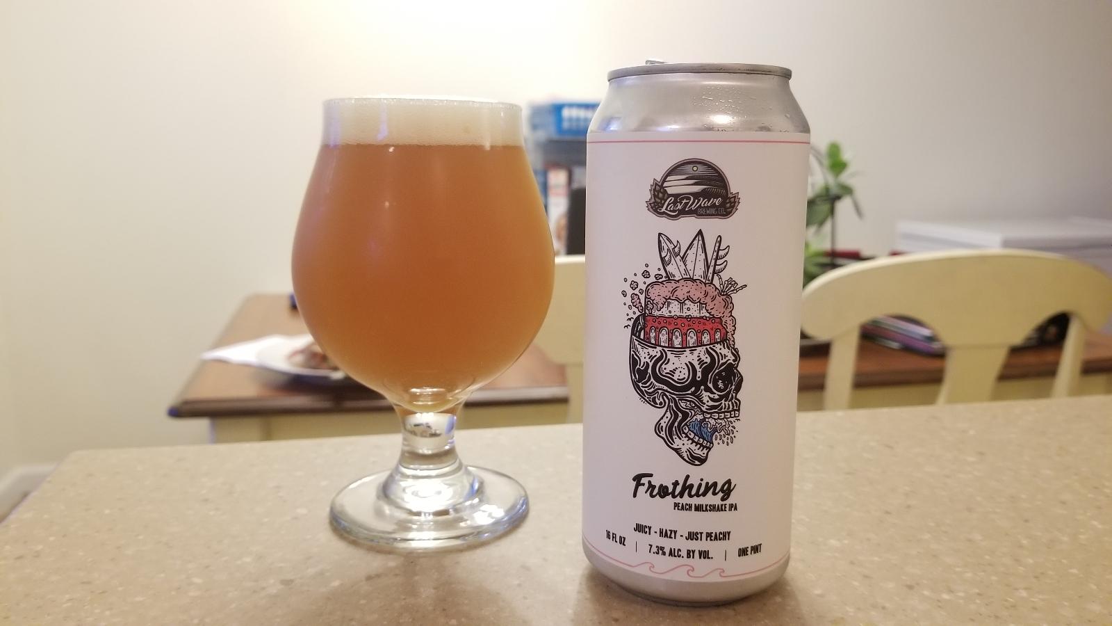 Frothing Milkshake IPA: Peach