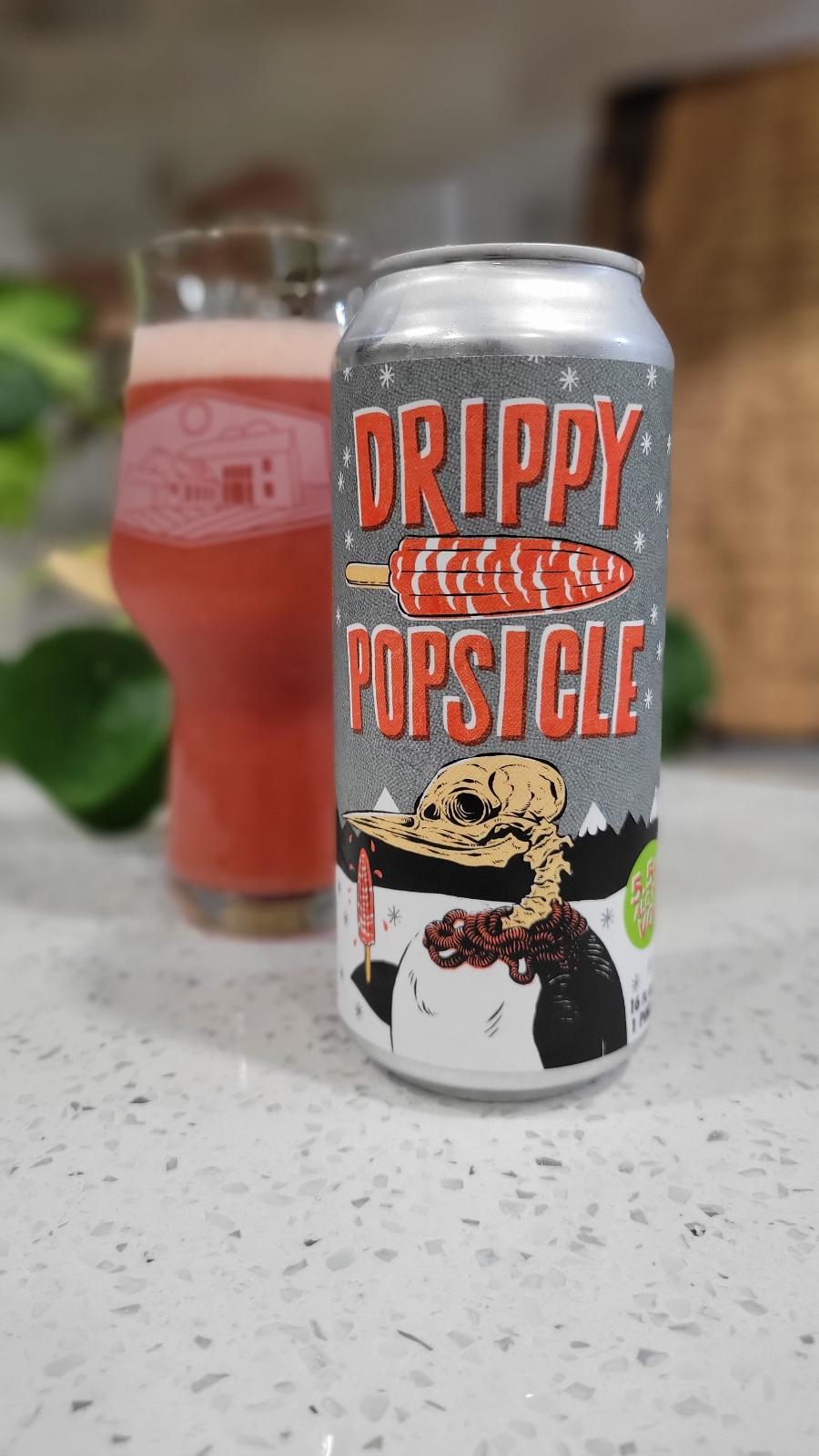 Drippy Popsicle - Strawberry Creamsicle