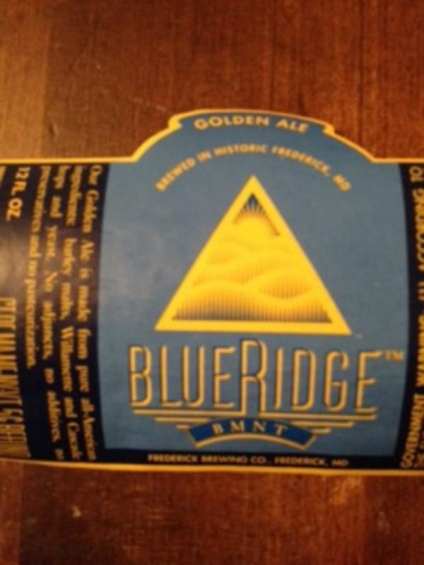 Blue Ridge Golden Ale