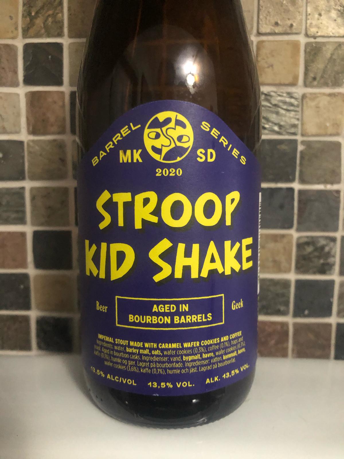 Beer Geek Stroop Kid Shake (Barrel Series)